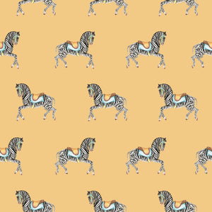 Zebra Parade Wallpaper