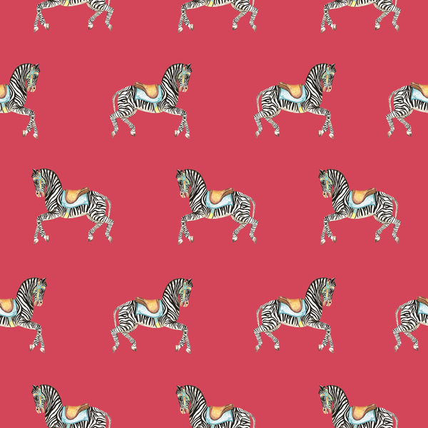 Zebra Parade Wallpaper