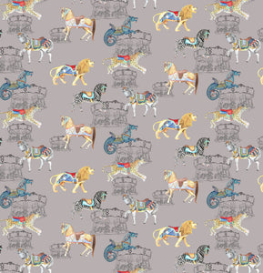 Carousel Safari Wallpaper